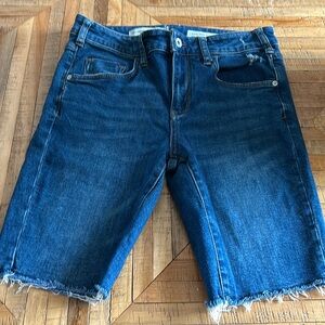 Pilcro Anthropologie Bermuda Jean Shorts